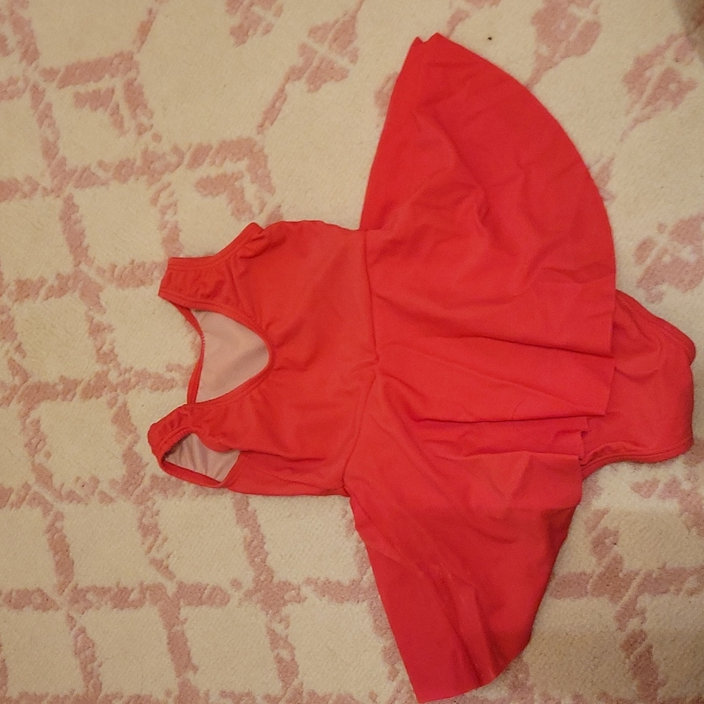KORTNI JEANE: Hibiscus Baby Skirted One Piece - Picture 4 of 4